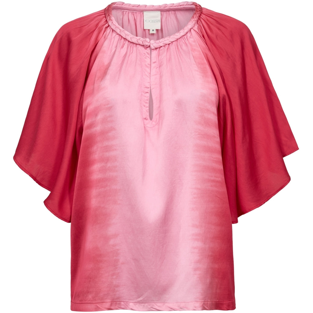 Gossia Bluse - KikiGO Bluse i Geranium Pink