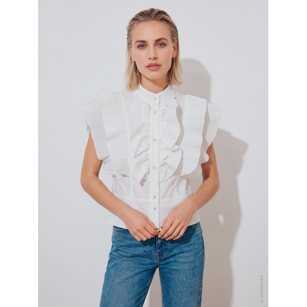 Gossia Bluse - ZalnieGO Bluse i Off-White