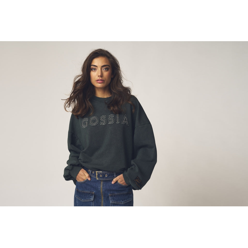 Gossia Sweat  - LyzetteGO Sweat i Black Wash