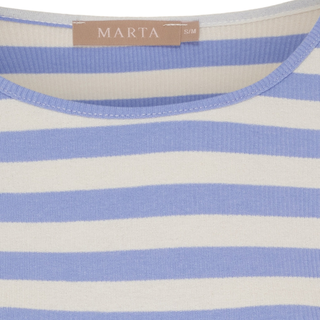 MARTA du château Bluse - 7702 MdcBegonia LS Bluse i Celeste Blå