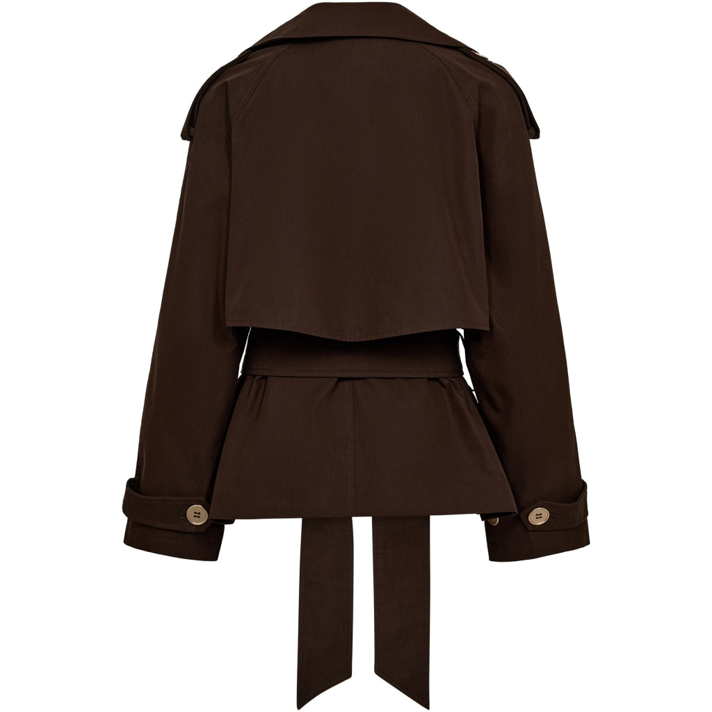 Gossia Jakke - OlgaGO Trenchcoat i Toffe Brun