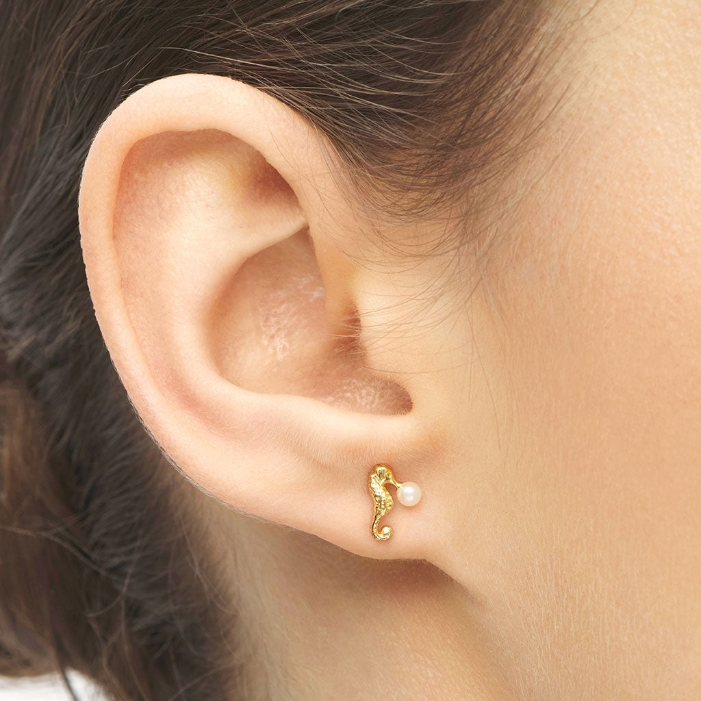 LULU Copenhagen Ørering - Bubblegum Søhest Ørestik