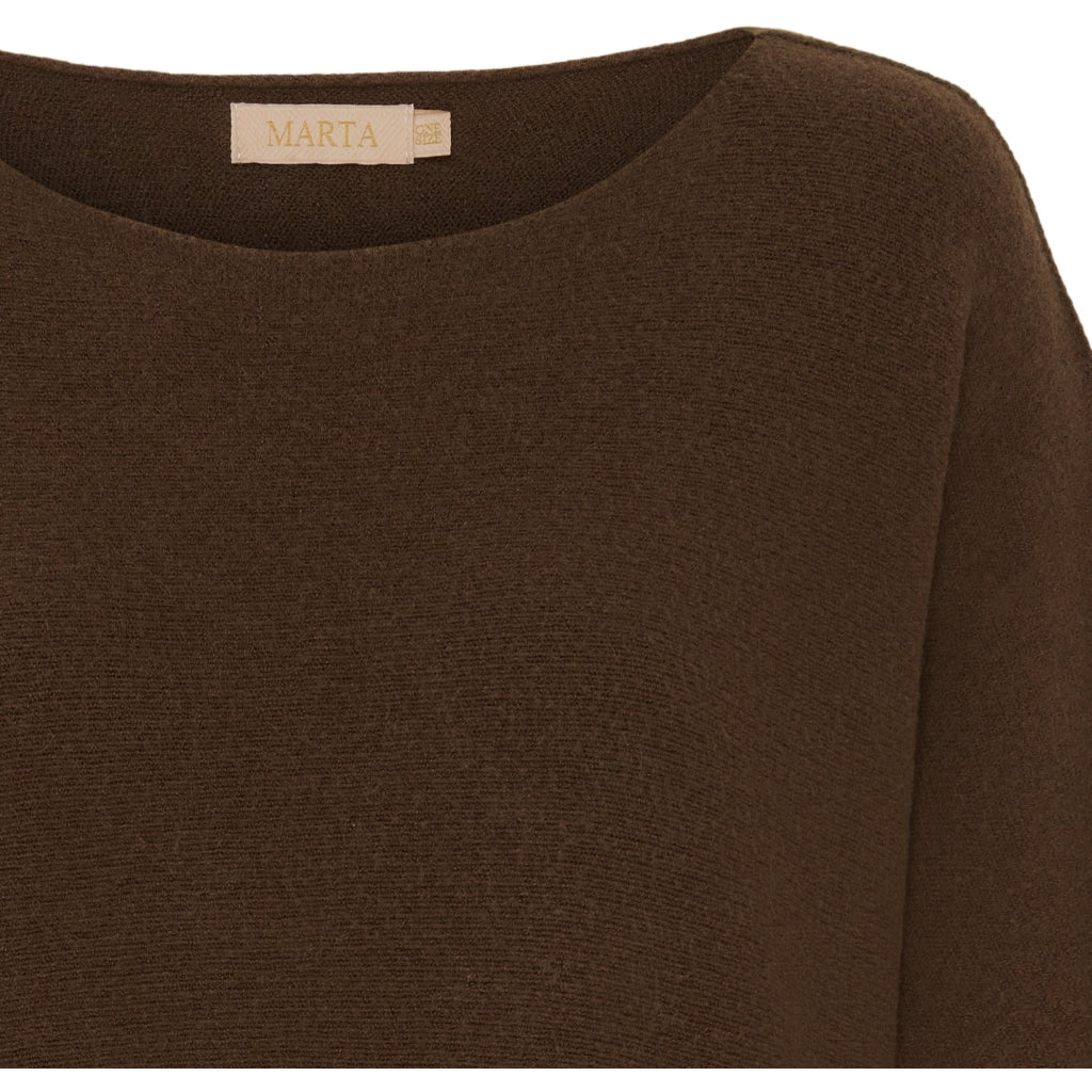 MARTA du château Strik - MdcSia Strik Bluse i Brun