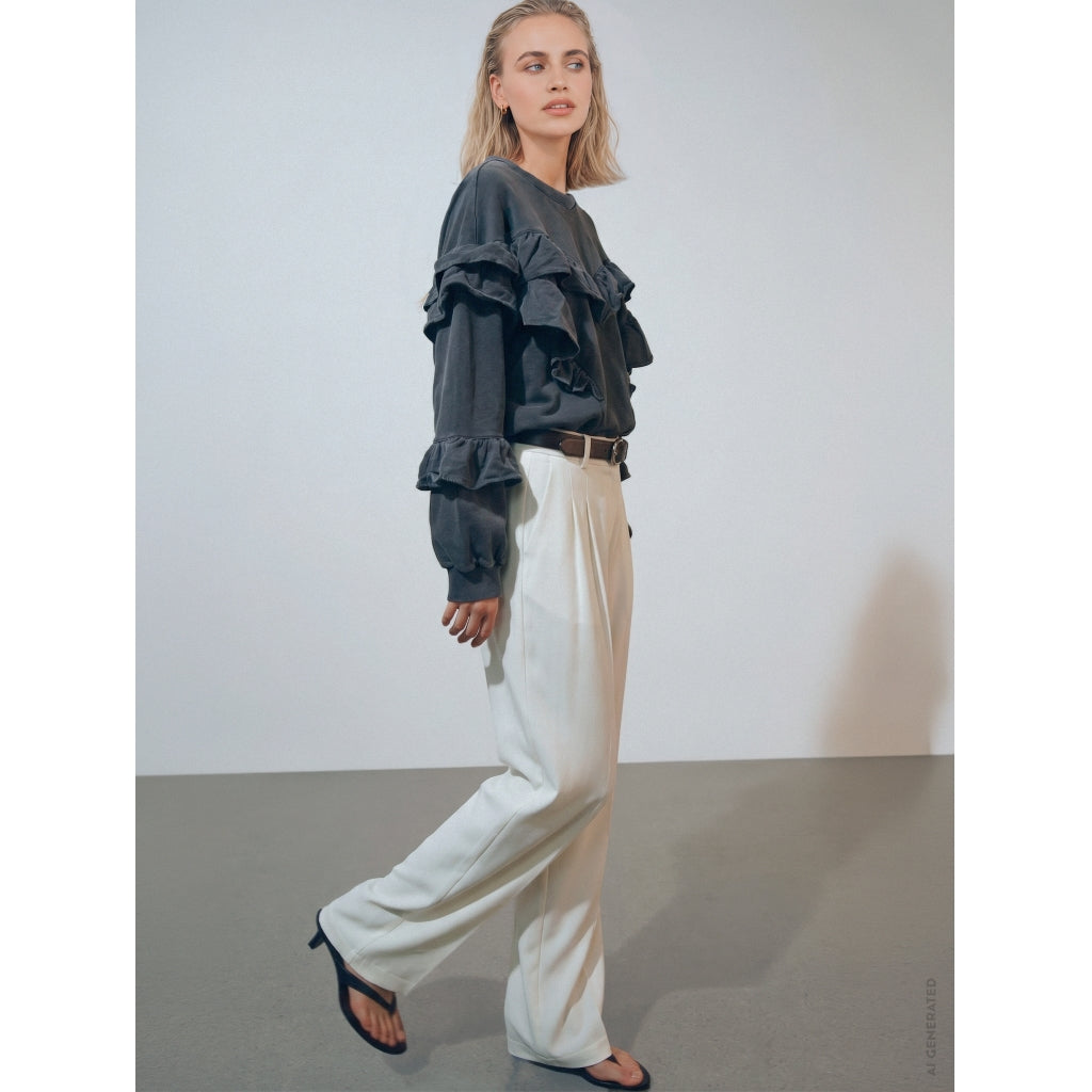 Gossia Sweat  - KieGO Sweat i Black Washed