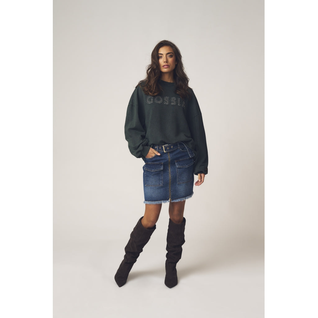 Gossia Sweat  - LyzetteGO Sweat i Black Wash