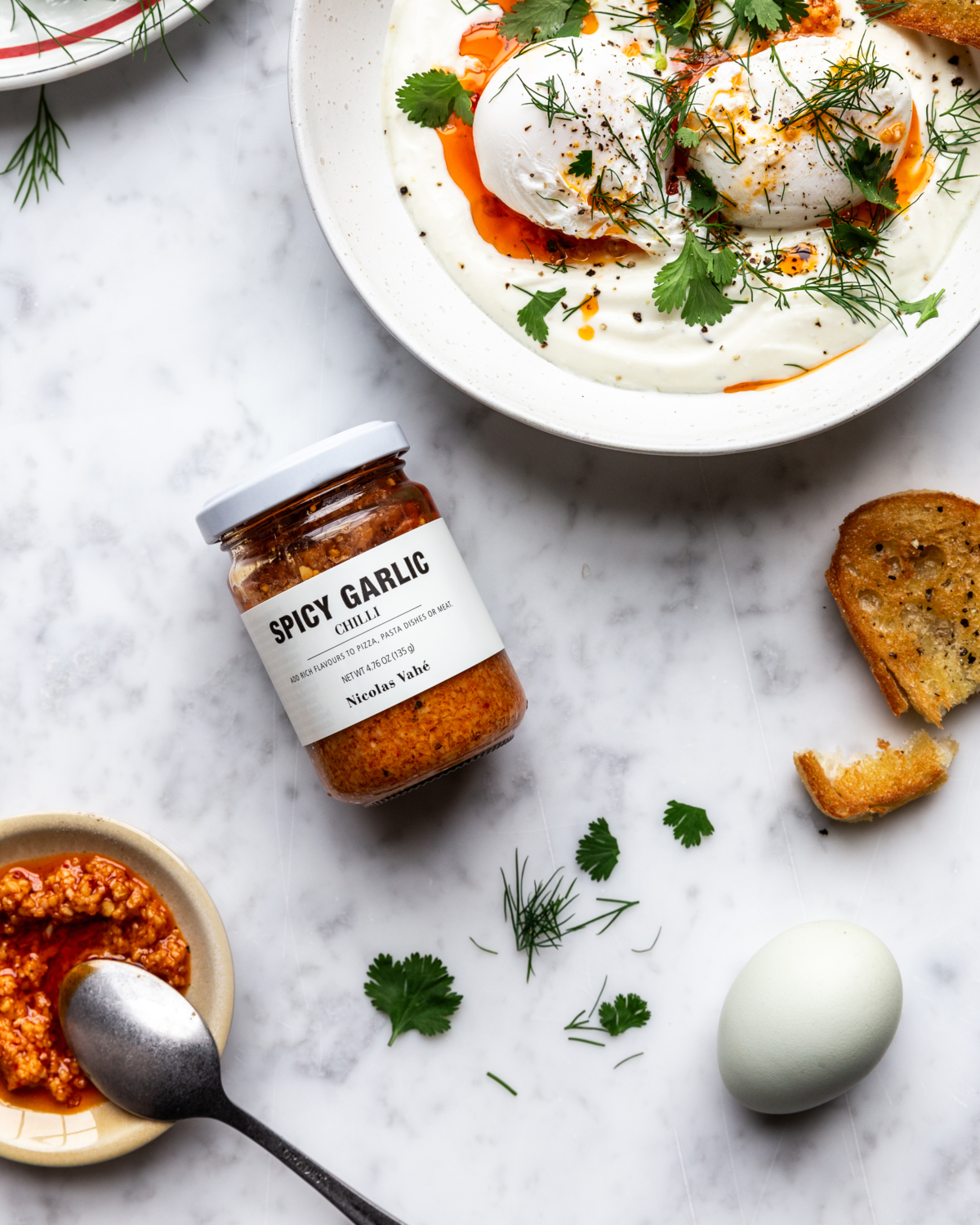 Nicolas Vahé Dressing - Spicy Hvidløg, Chili Dressing