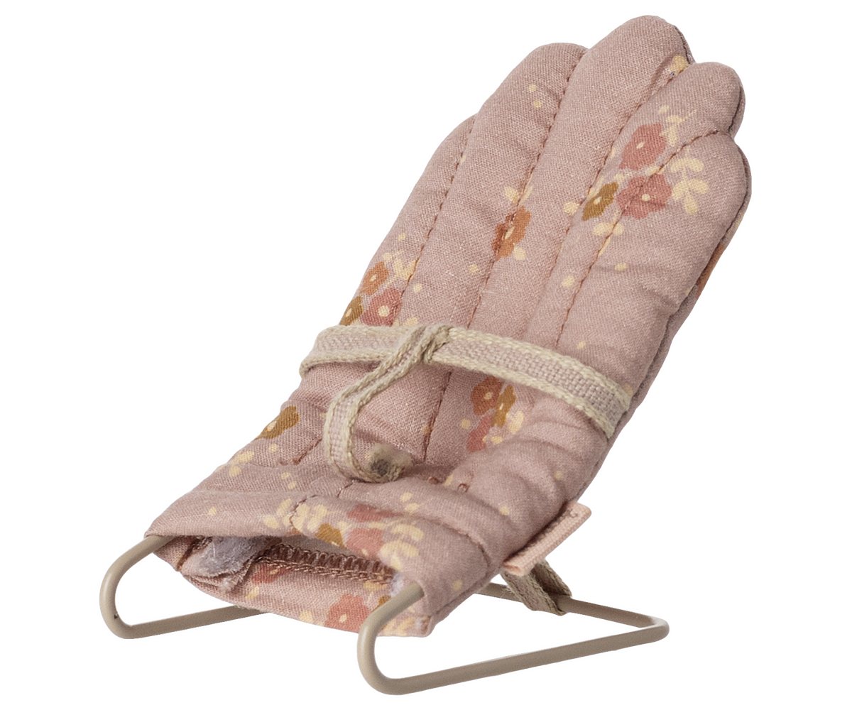 Maileg Møbler - Skråstol Til My i Rosa