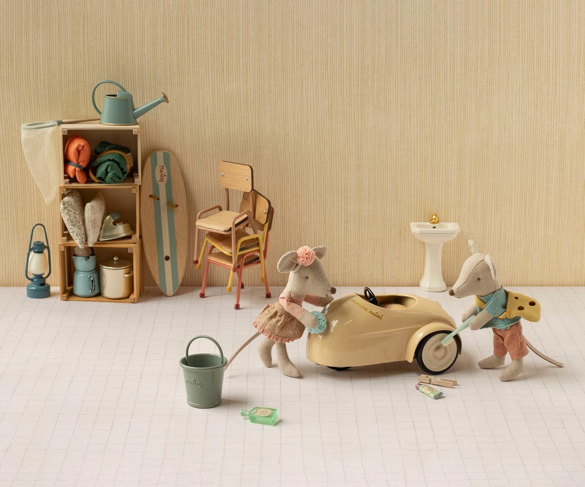 Maileg Bil - Bil Til Mus i Beige