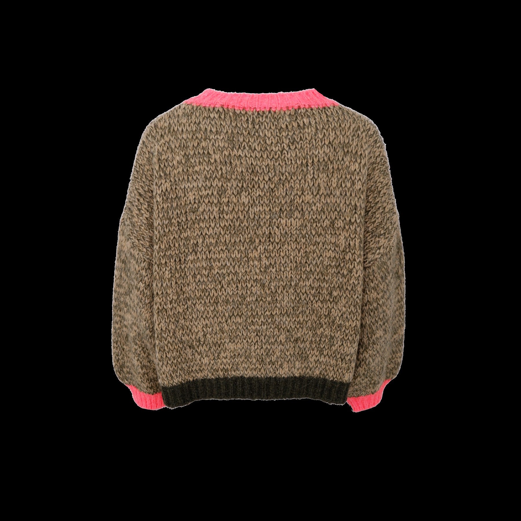 Black Colour Strik - BcMarita Strik Bluse i Army Mix