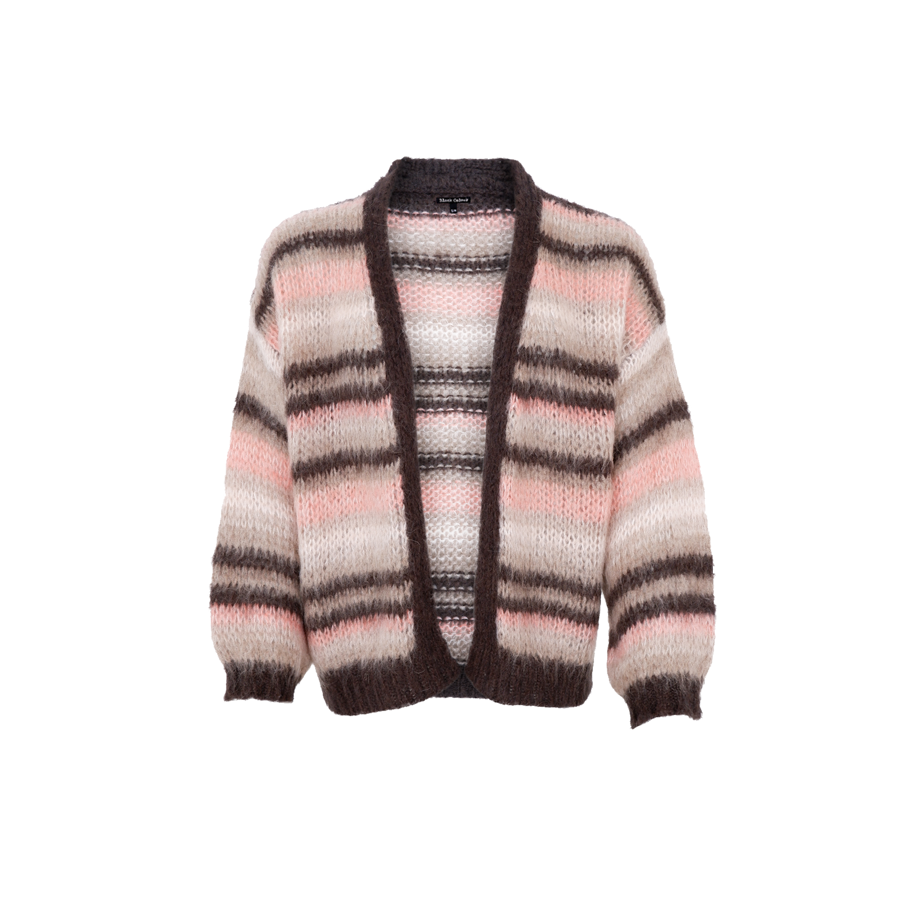 Black Colour Cardigan - BcAlana Stribet Cardigan i Soft Rose