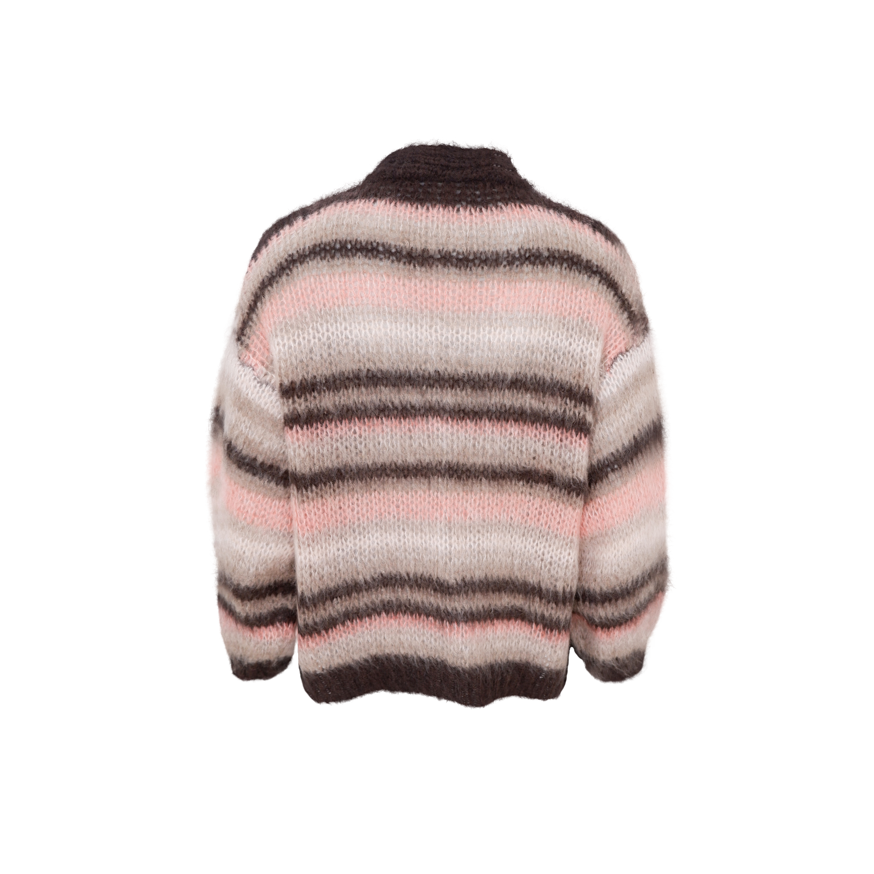 Black Colour Cardigan - BcAlana Stribet Cardigan i Soft Rose