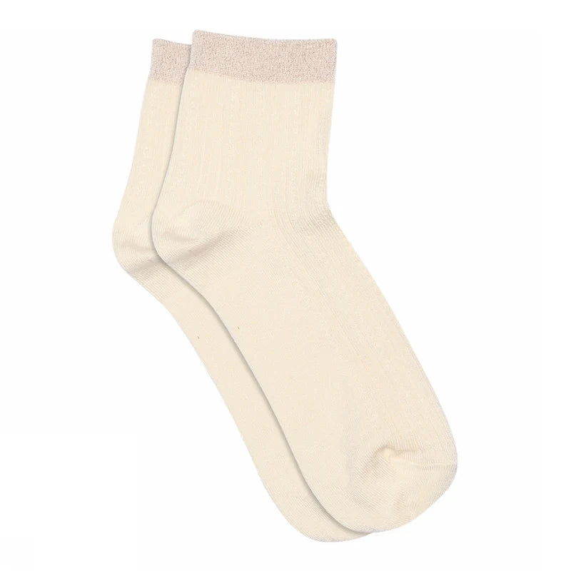 MP Women Strømper - 57525 Darya Kort Strømper i Dew Sand