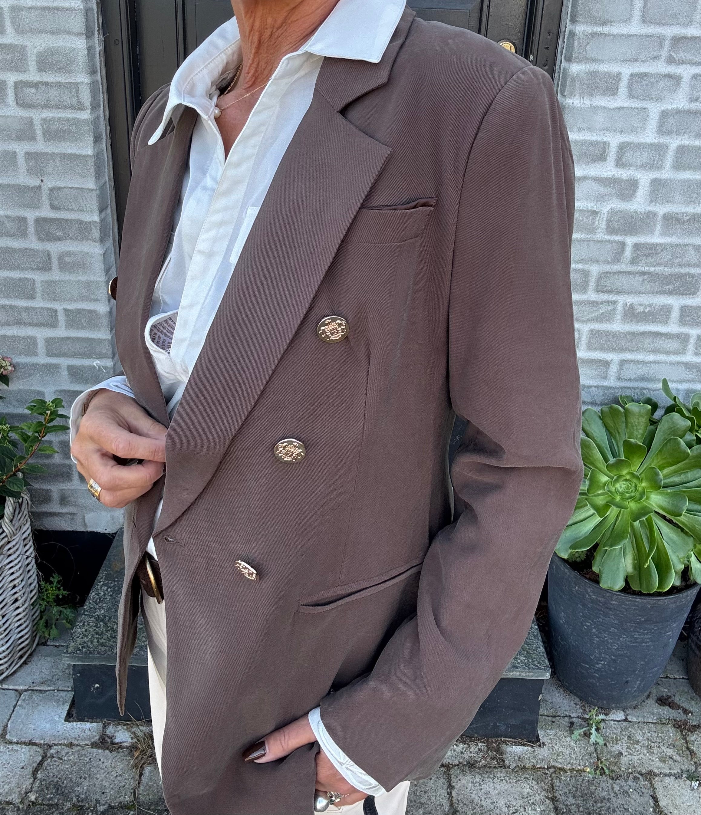 Gossia Blazer - PaulaGO Blazer i Coffee