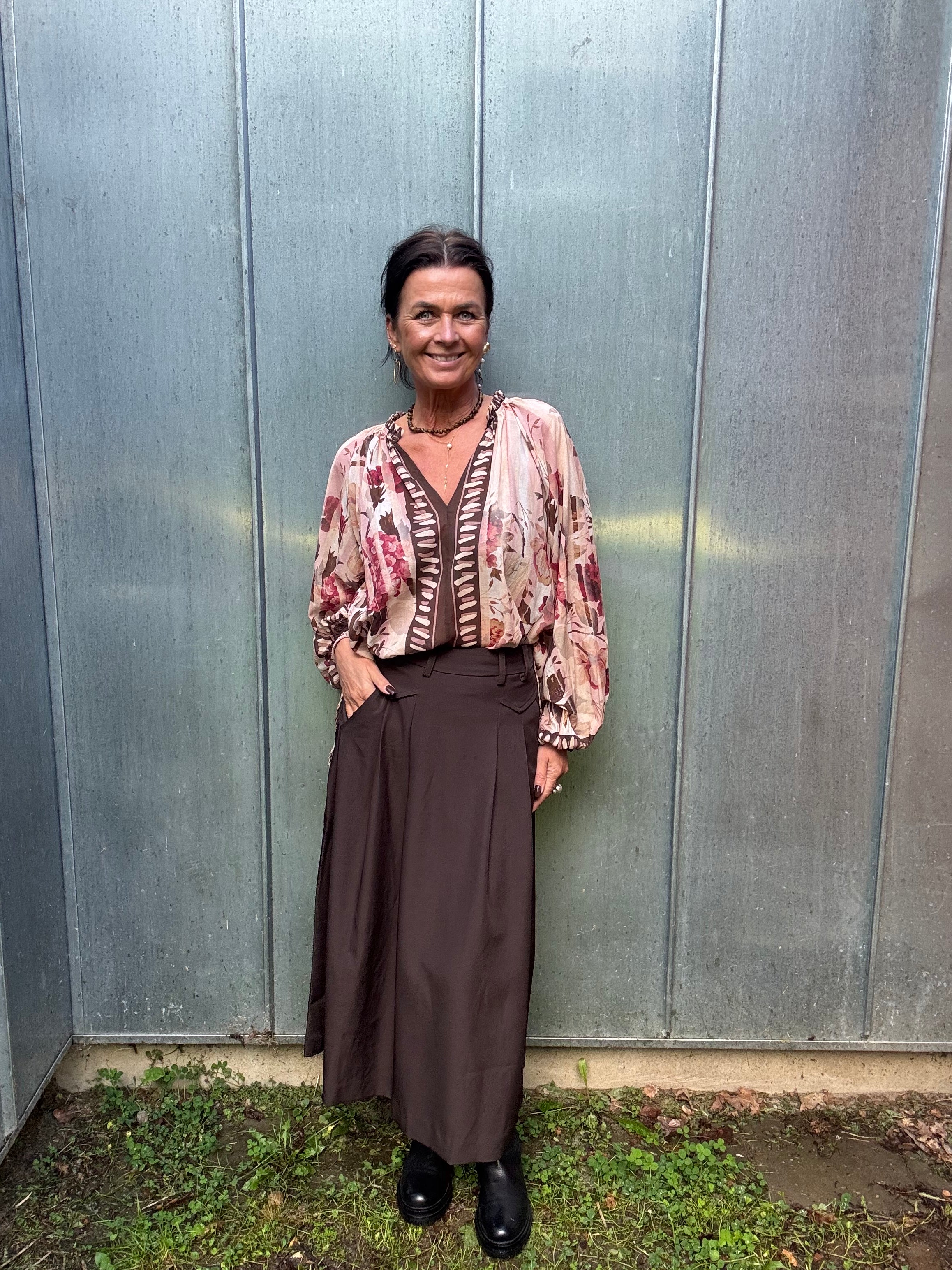 Black Colour Bluse - BcRosewood Bluse i Creme Rose