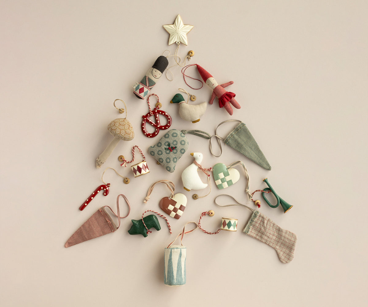 Maileg Julepynt - Metal Ornament Julepynt Stjerne i Creme