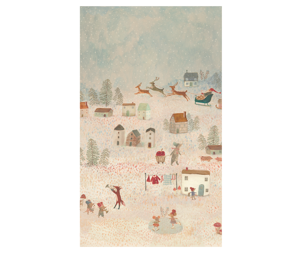 Maileg Gavepapir - Gavepapir, Santa Is Coming