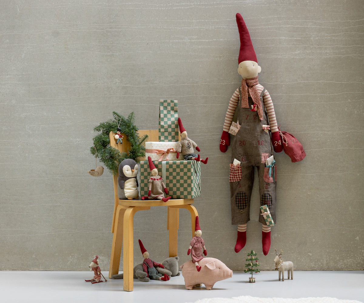 Maileg Kalender Nisse - Kalender Nisse Til 24 Pakker, Dreng