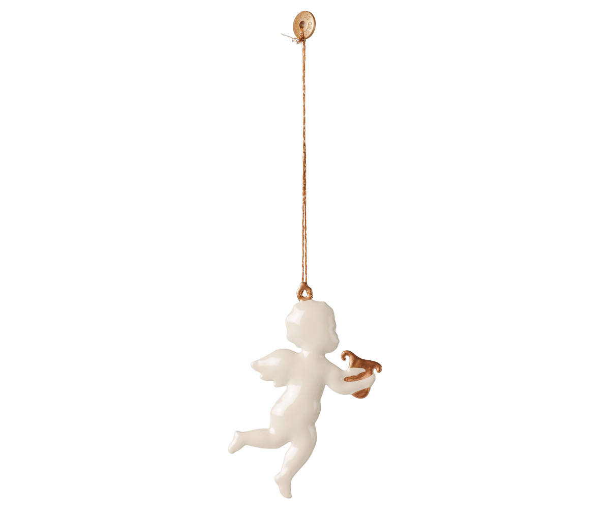 Maileg Julepynt - Metal Ornament Engel Med Harpe