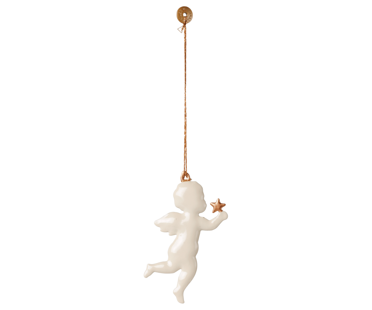 Maileg Julepynt - Metal Ornament Engel Med Stjerne