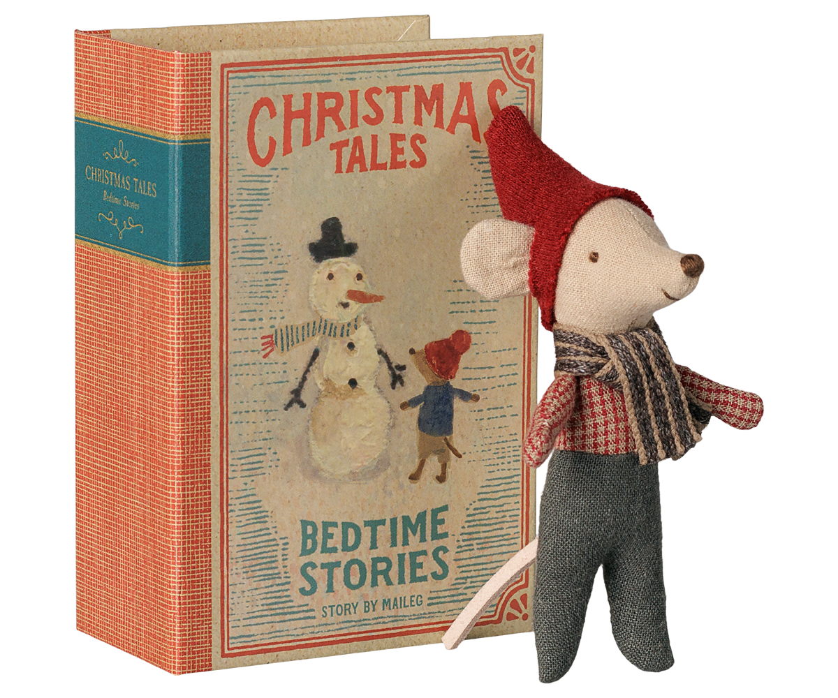 Maileg Julemus - Baby Julemus i Bog