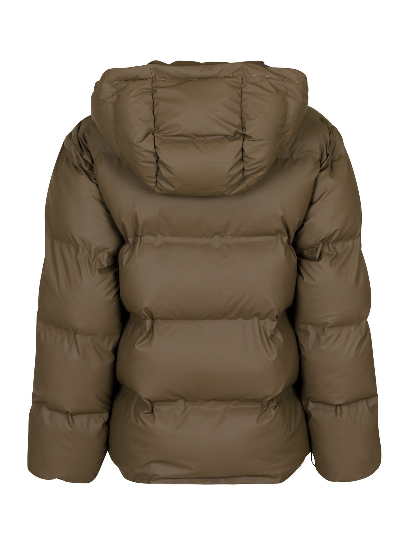 Neo Noir Jakke - Fox C Puffer Jakke i Dark Taupe
