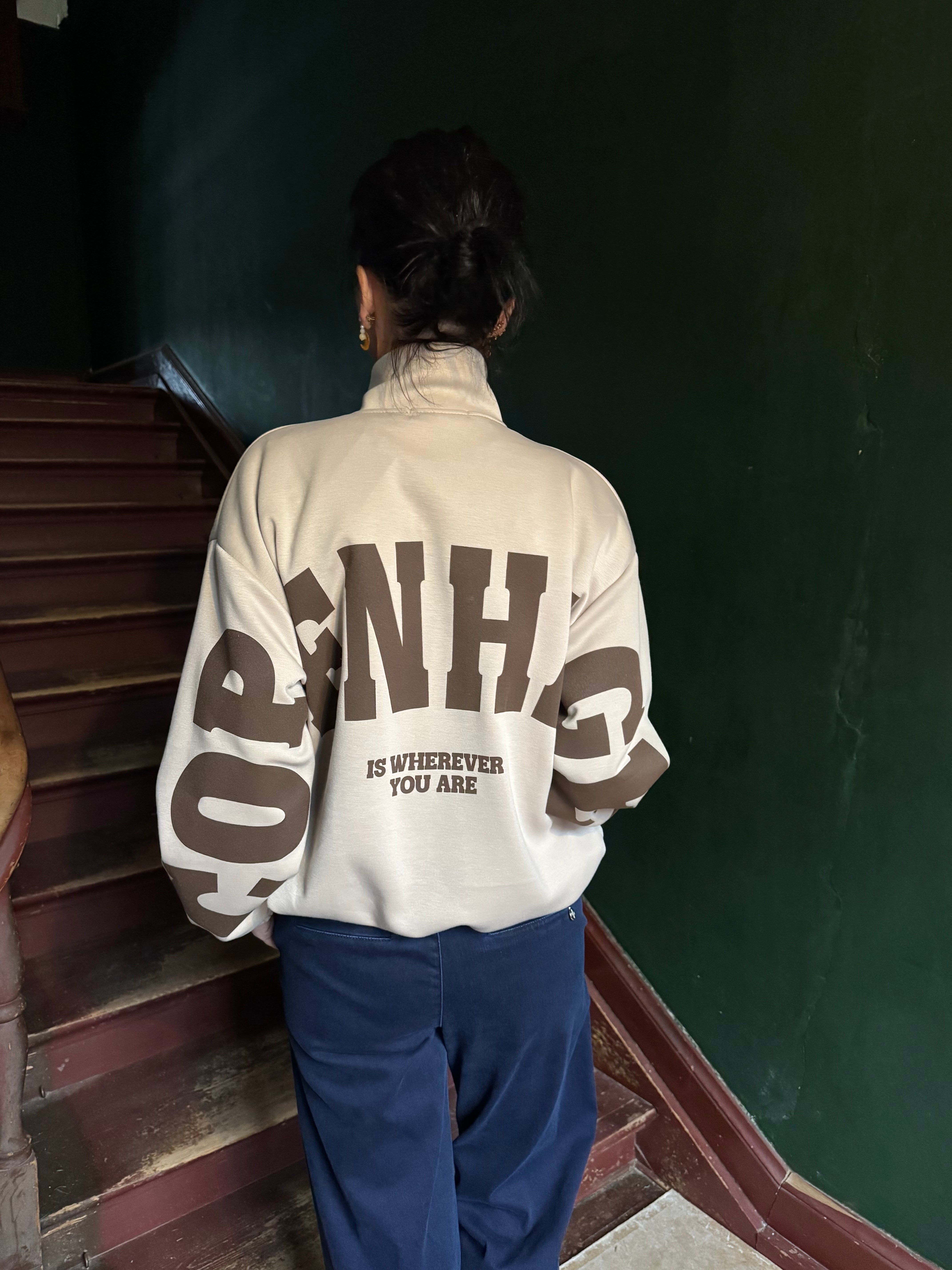 MARTA du château Cardigan - 22669 MdcNete Cardigan Sweat i Beige/Moro