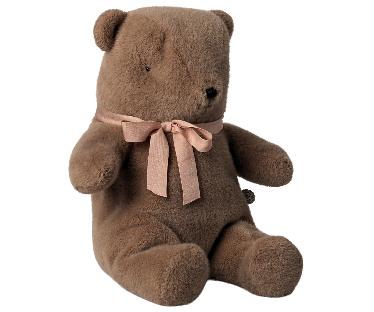 Maileg Safari Friends - Plys Bamse Medium, i Lys Brun