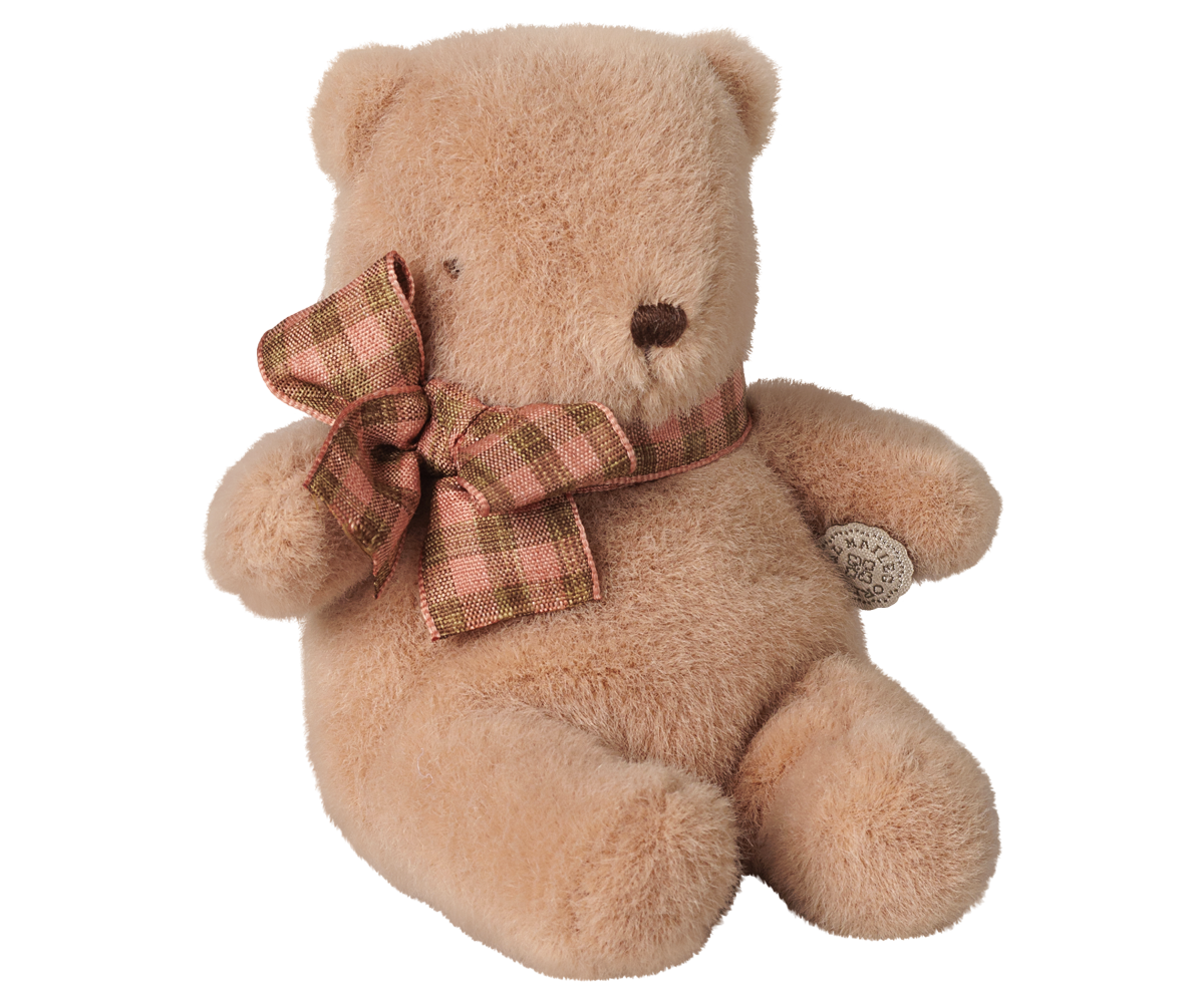 Maileg Teddy Bamse - Teddy Plush Bamse Mini i Vintage Rose