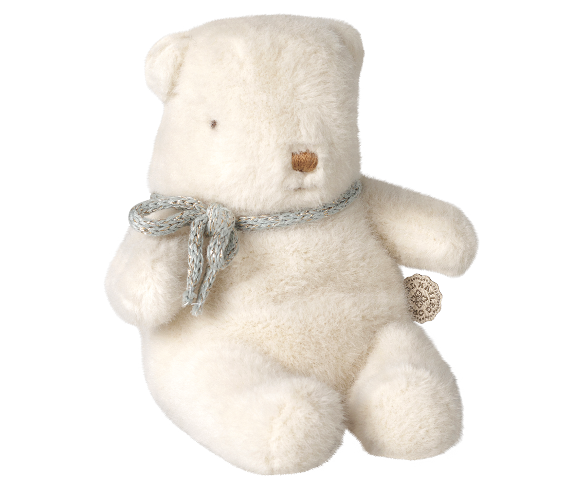 Maileg Teddy Bamse - Teddy Plush Bamse Mini i Off White