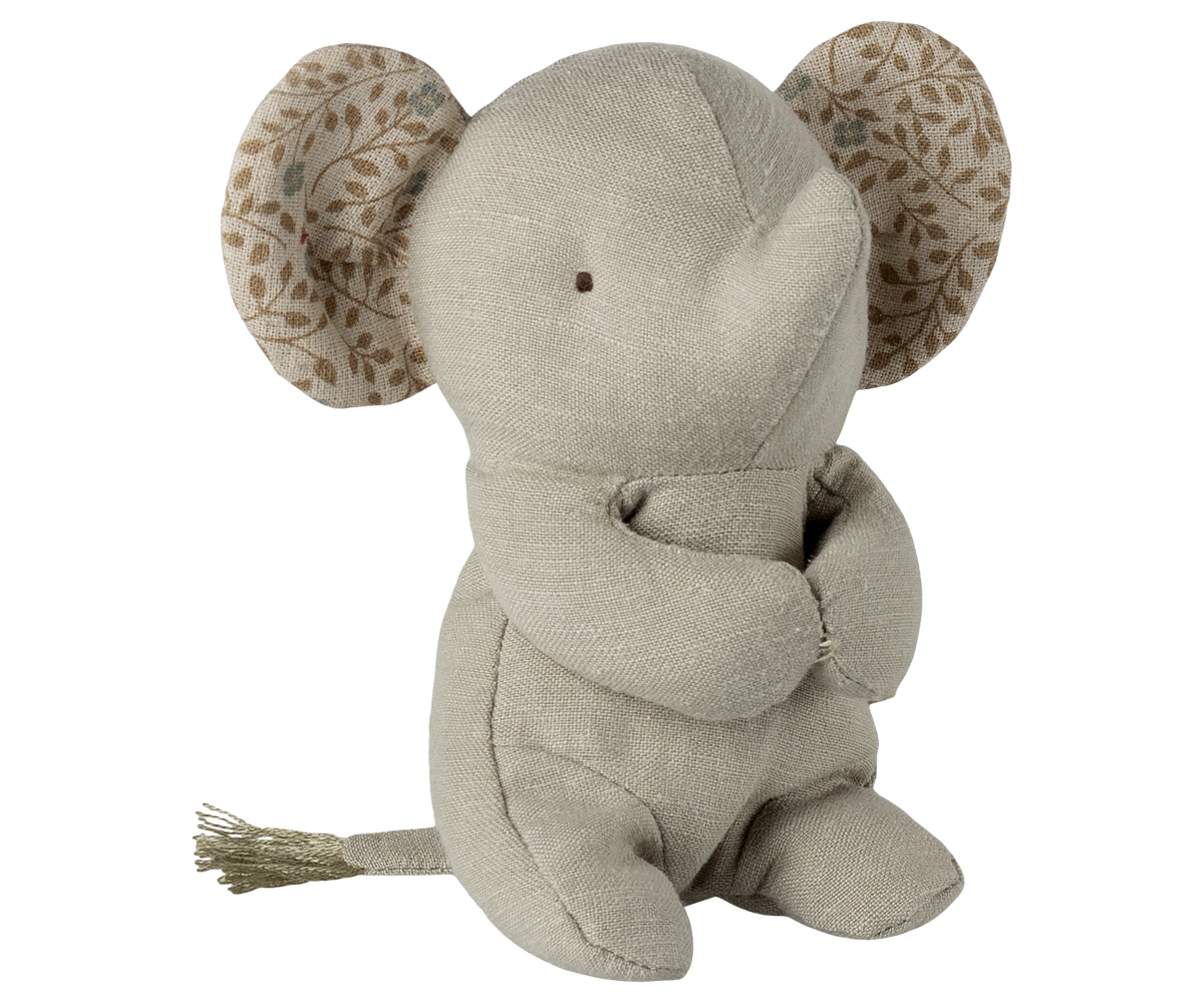 Maileg Lullaby Friends - Elefant Mini i Grå