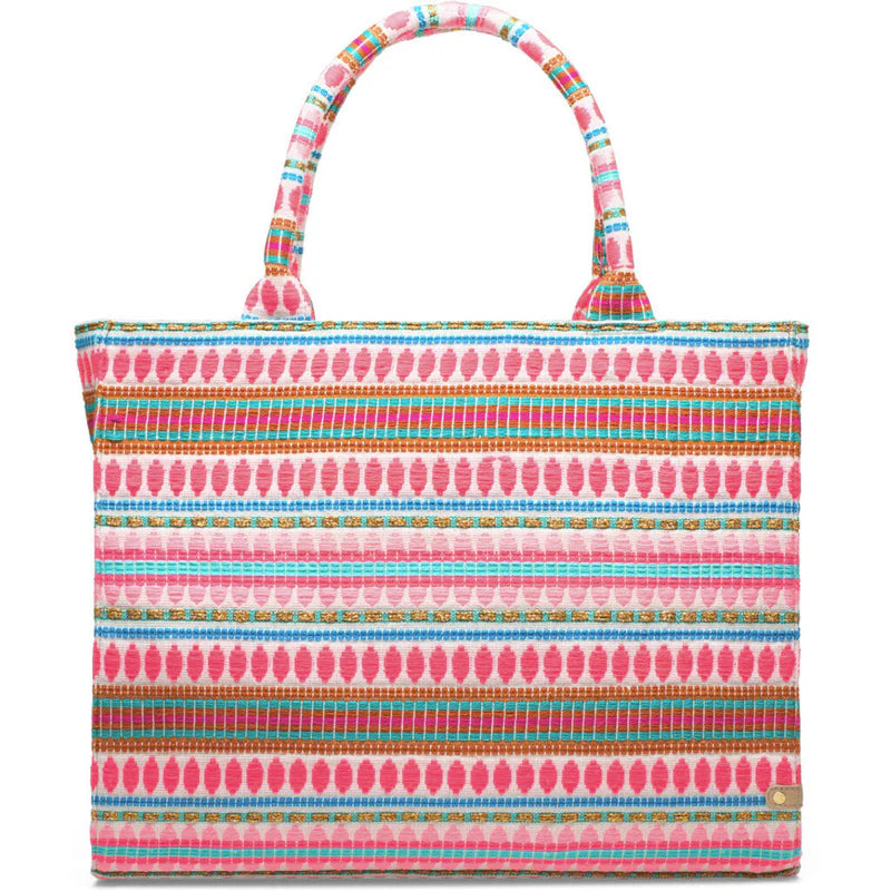 Depeche Taske - Stor Shopper Taske i Multi