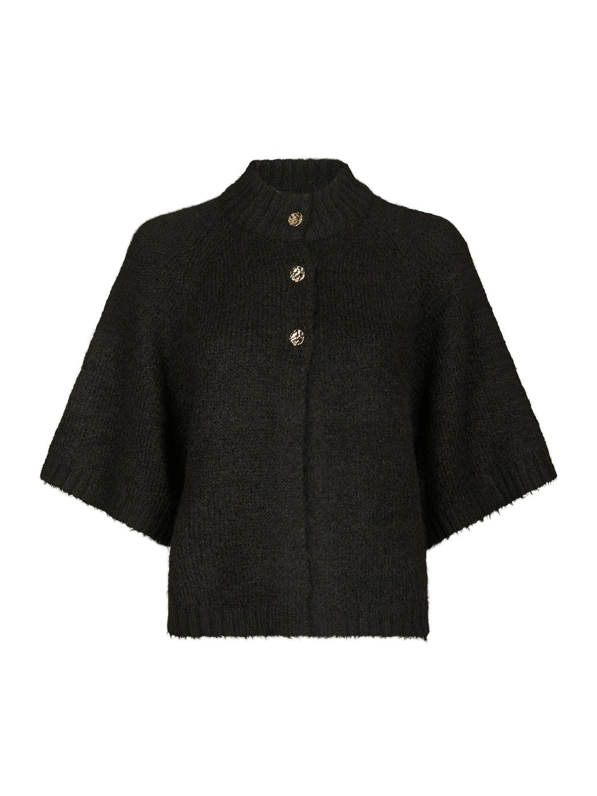 Neo Noir Cardigan - Benuta Strik Cardigan i Dark Brown