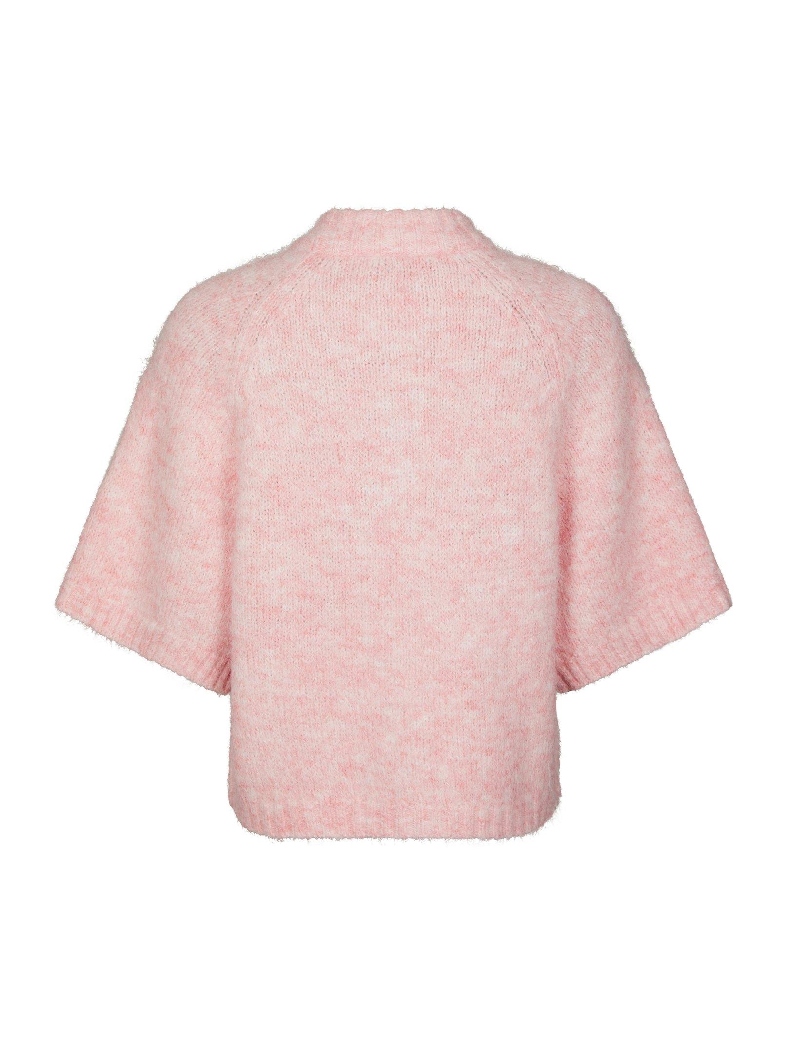 Neo Noir Cardigan - Benuta Strik Cardigan i Light Pink