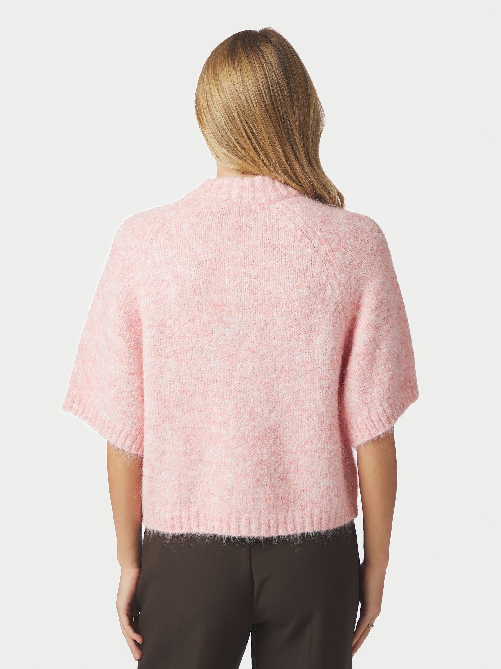 Neo Noir Cardigan - Benuta Strik Cardigan i Light Pink