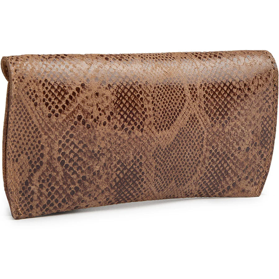 Depeche Etui - 16596 Brille Etui i Camel Snake
