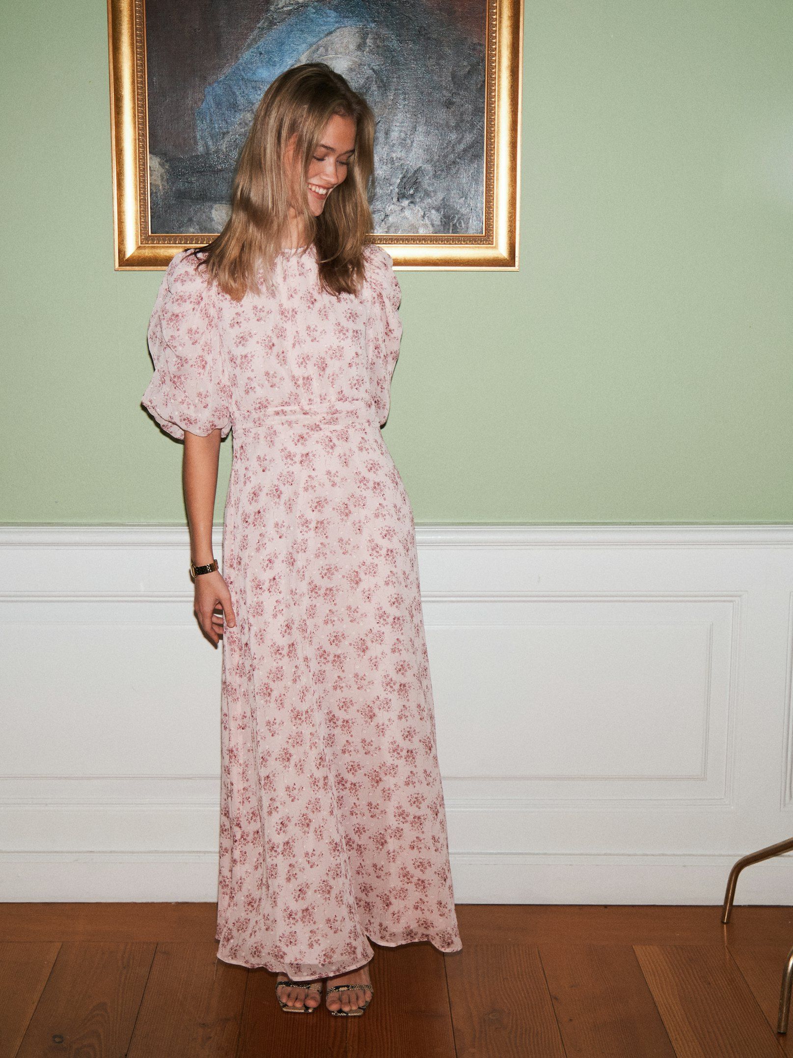 Neo Noir Kjole - Kikka Wild Rose Kjole i Rosa