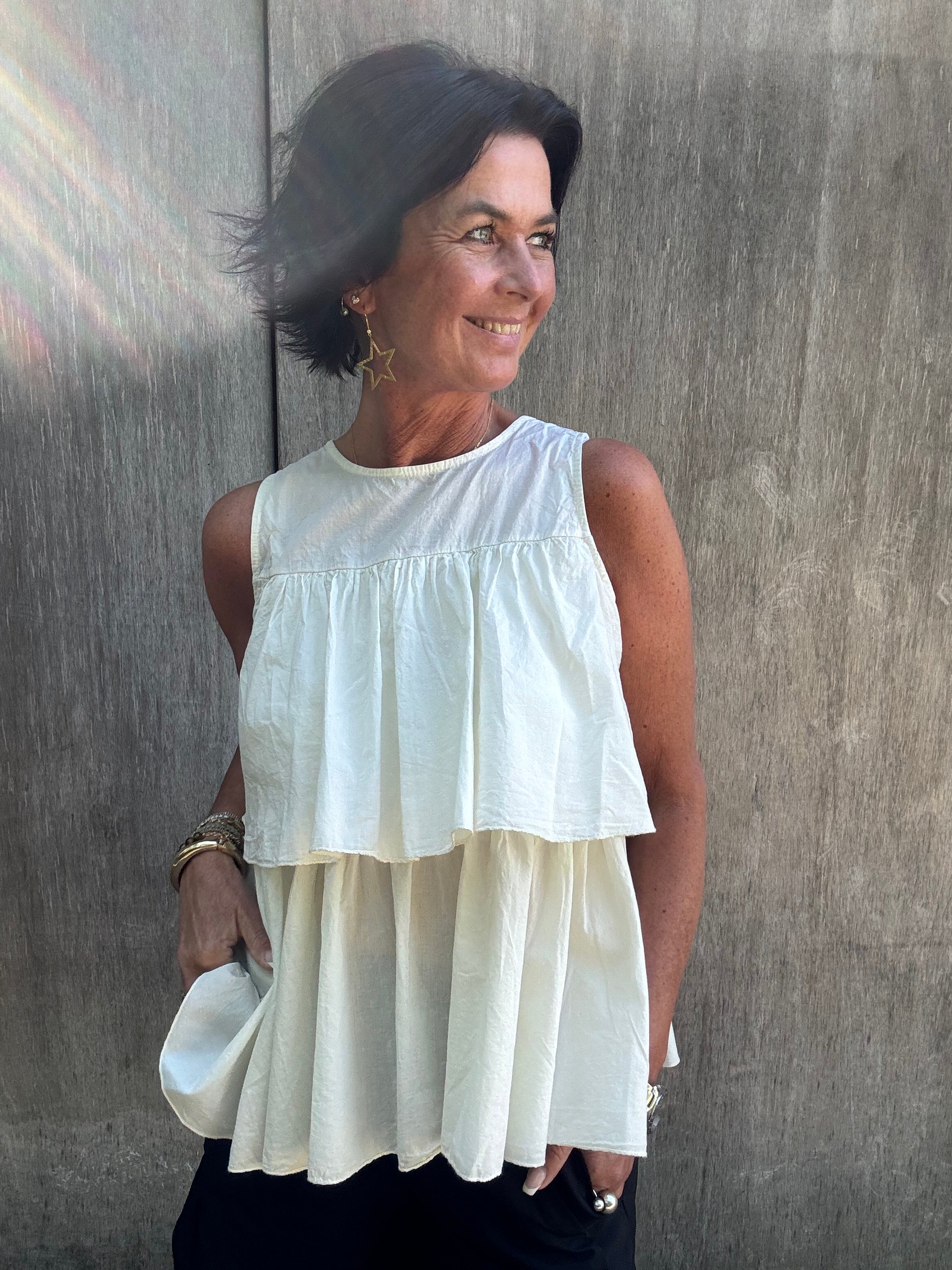 MARTA du château Top - MdcDebra Top i Buro Creme