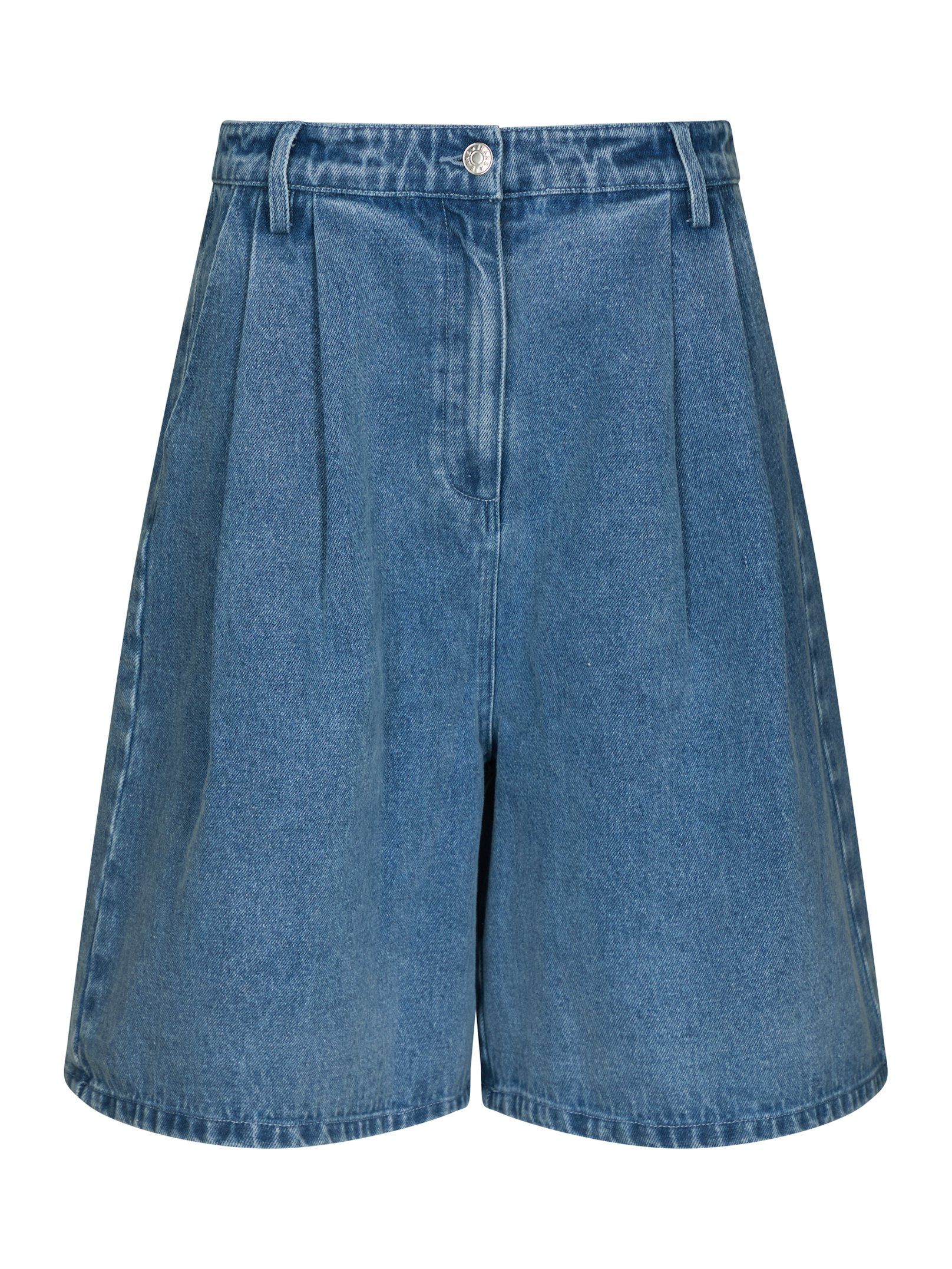 Neo Noir Shorts - Rosel Denim Shorts i Blå