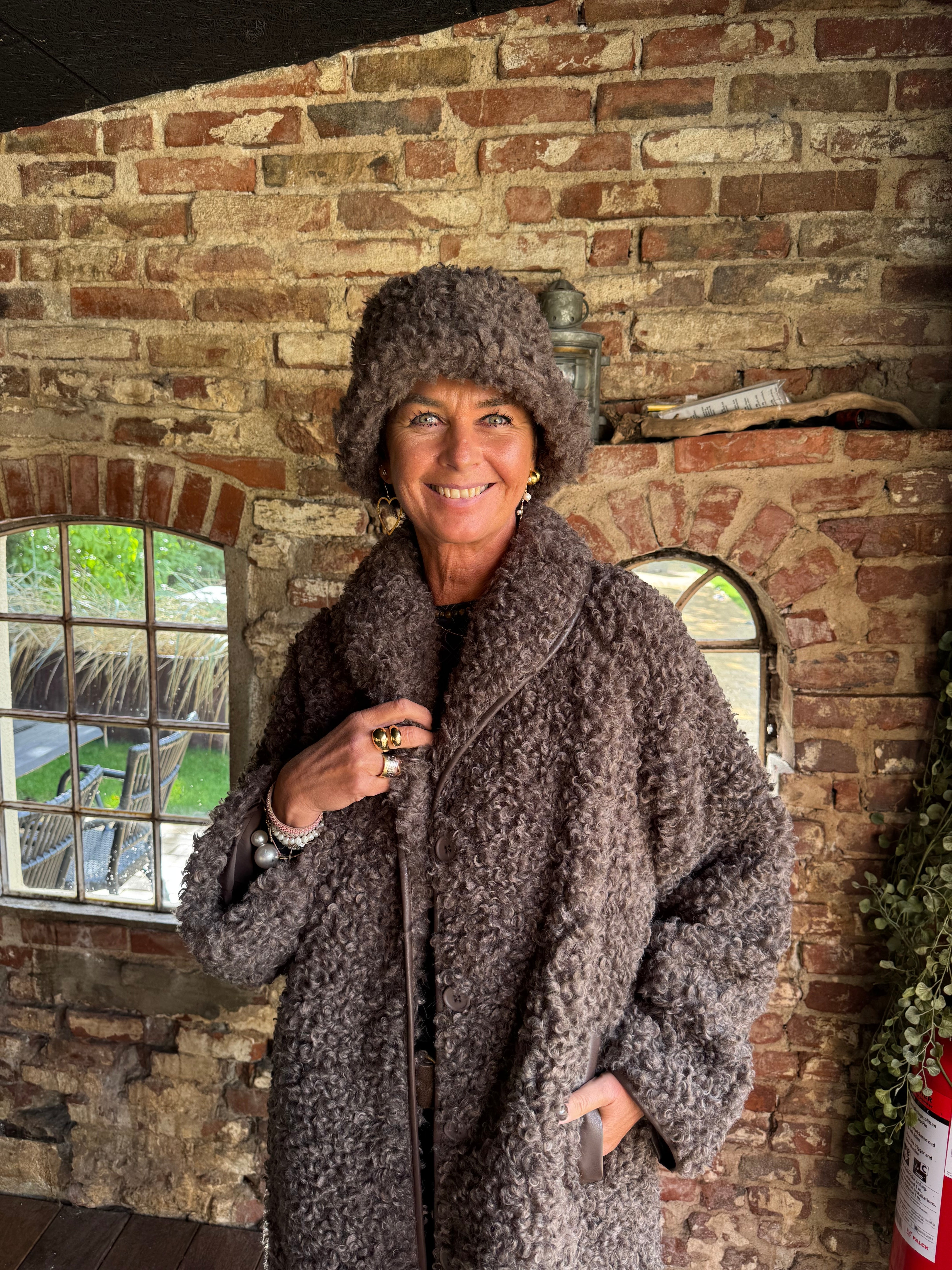 Lollys Laundry Hat - WillowLL Bøllehat i Dark Mokka