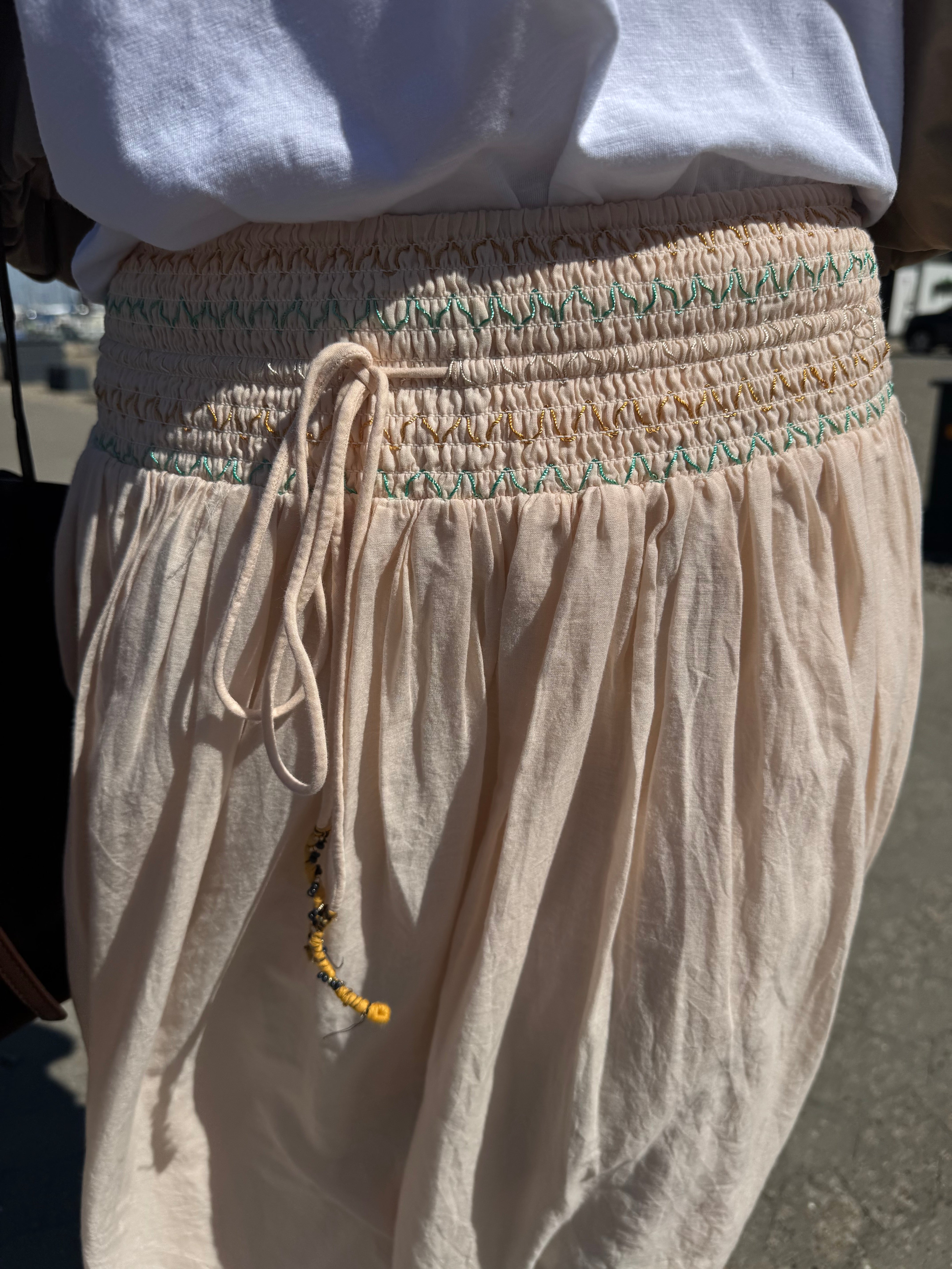 Lollys Laundry Nederdel - CassieLL Maxi Nederdel i Dusty Rose