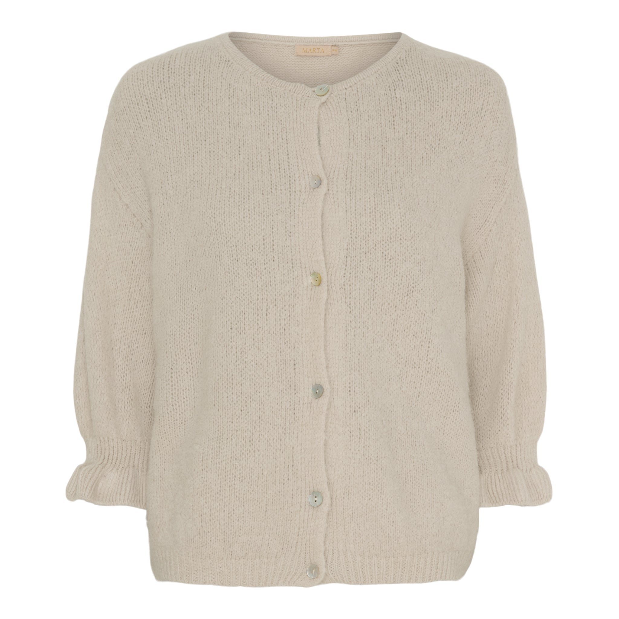 MARTA du château Strik - MdcJuliana Strik Cardigan i Beige