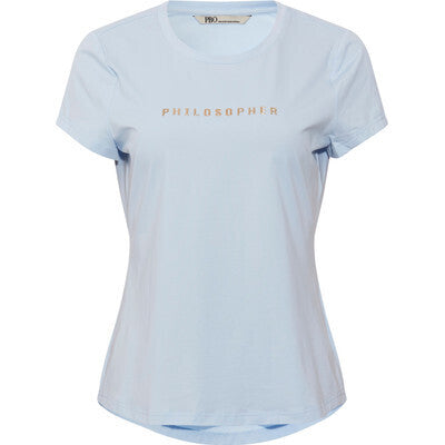 PBO T-shirt - Philosopher T-Shirt i Sky Blue