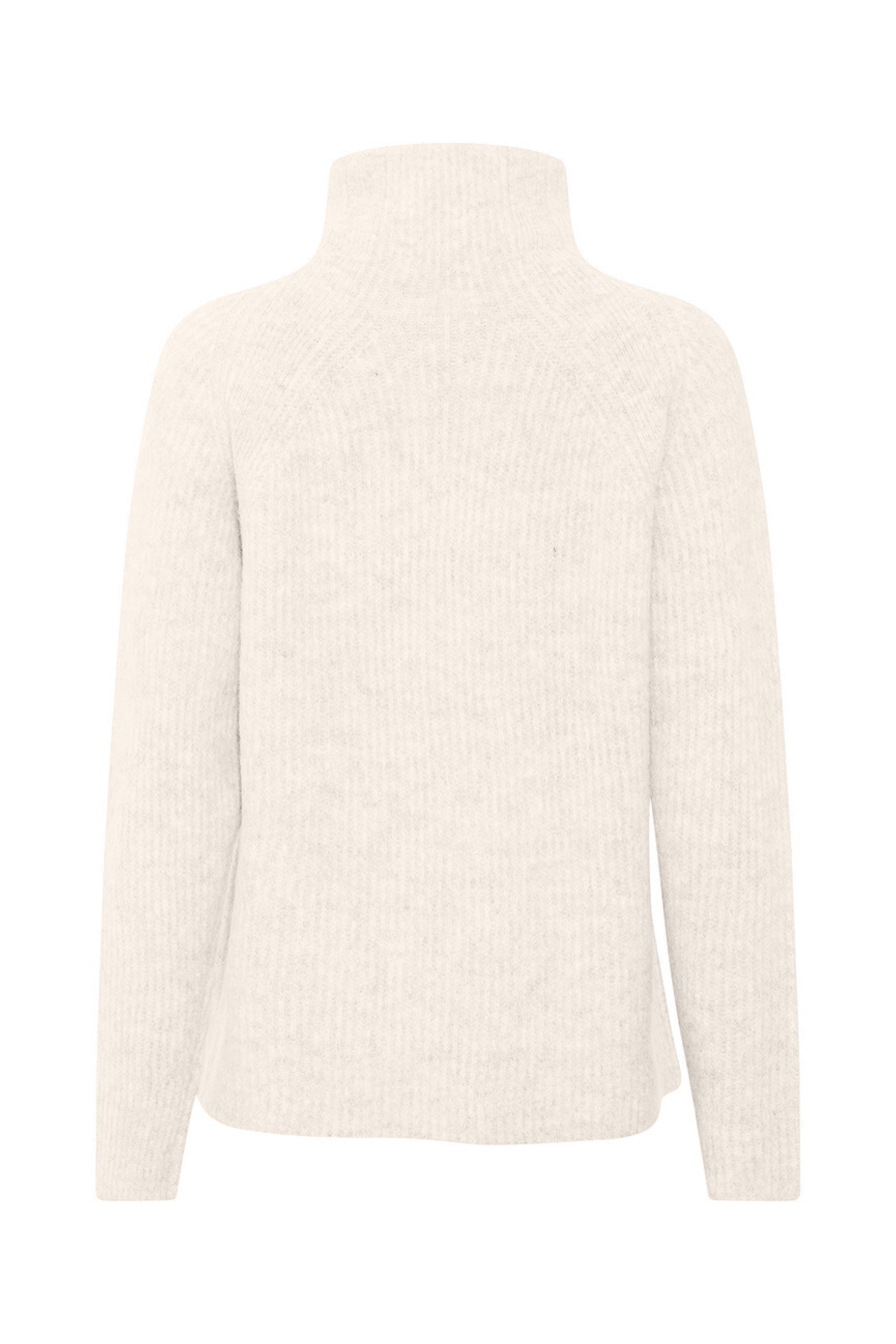 PBO Strik - Graham Sweater i Beige Melange