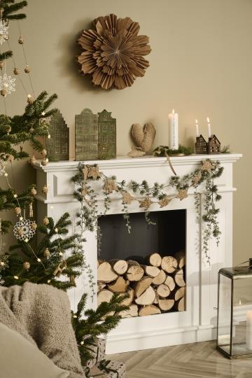 IB Laursen Julepynt - Kunstig Cederranke 150cm