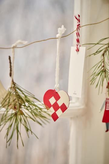 IB Laursen Julepynt - Julehjerter Ophæng 2 Slags