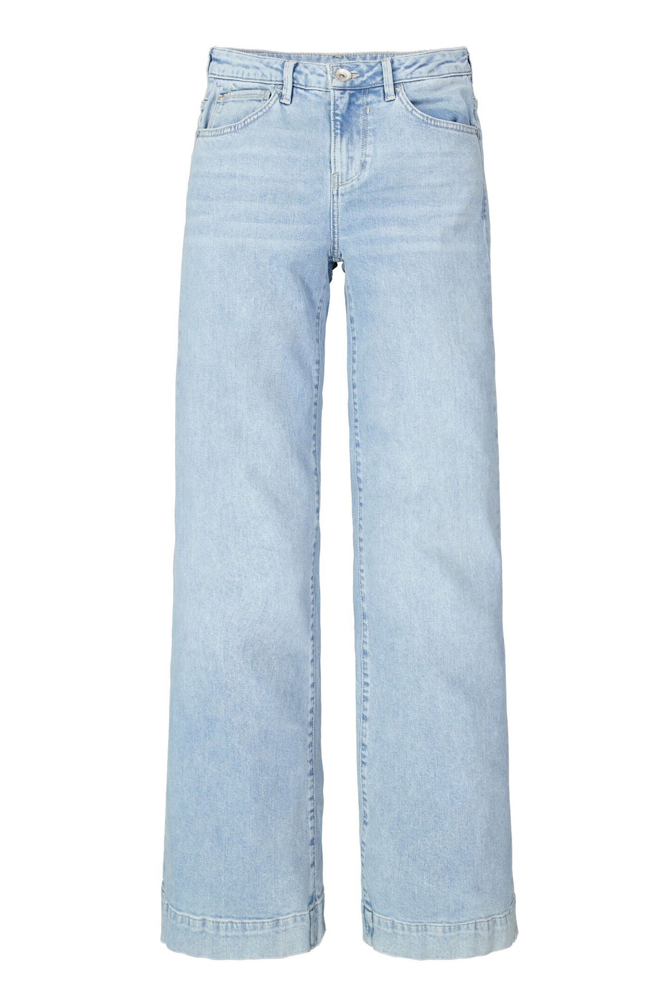 Garcia Jeans - Celia Wide Fit Jeans i Light Used