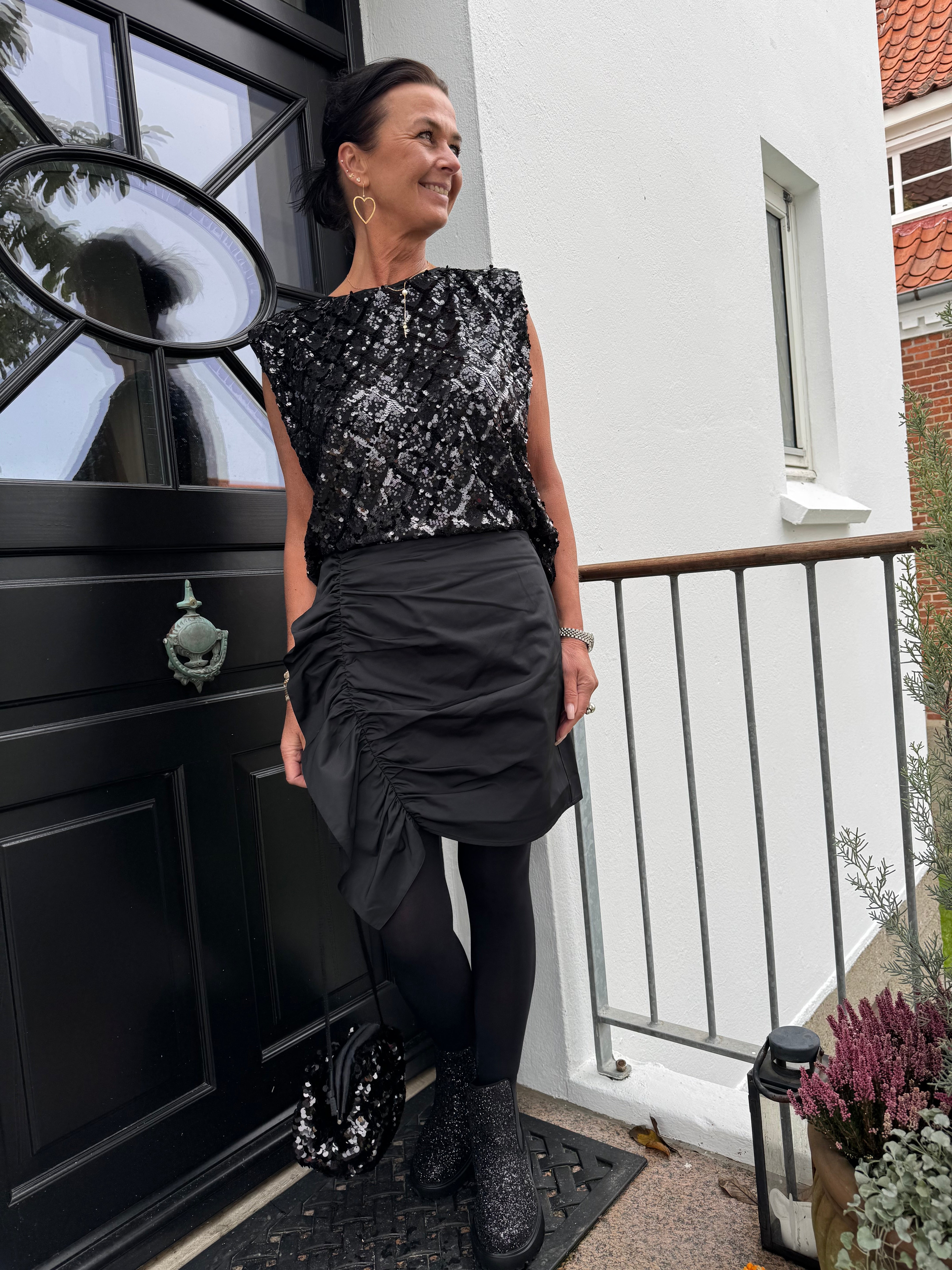 Gossia Top - HollyGO Top i Sort