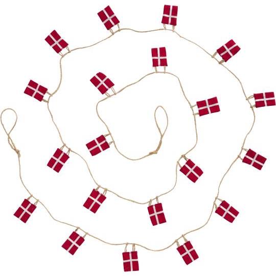 IB Laursen Flagranke - Flagranke Med 20 Dannebro Flag