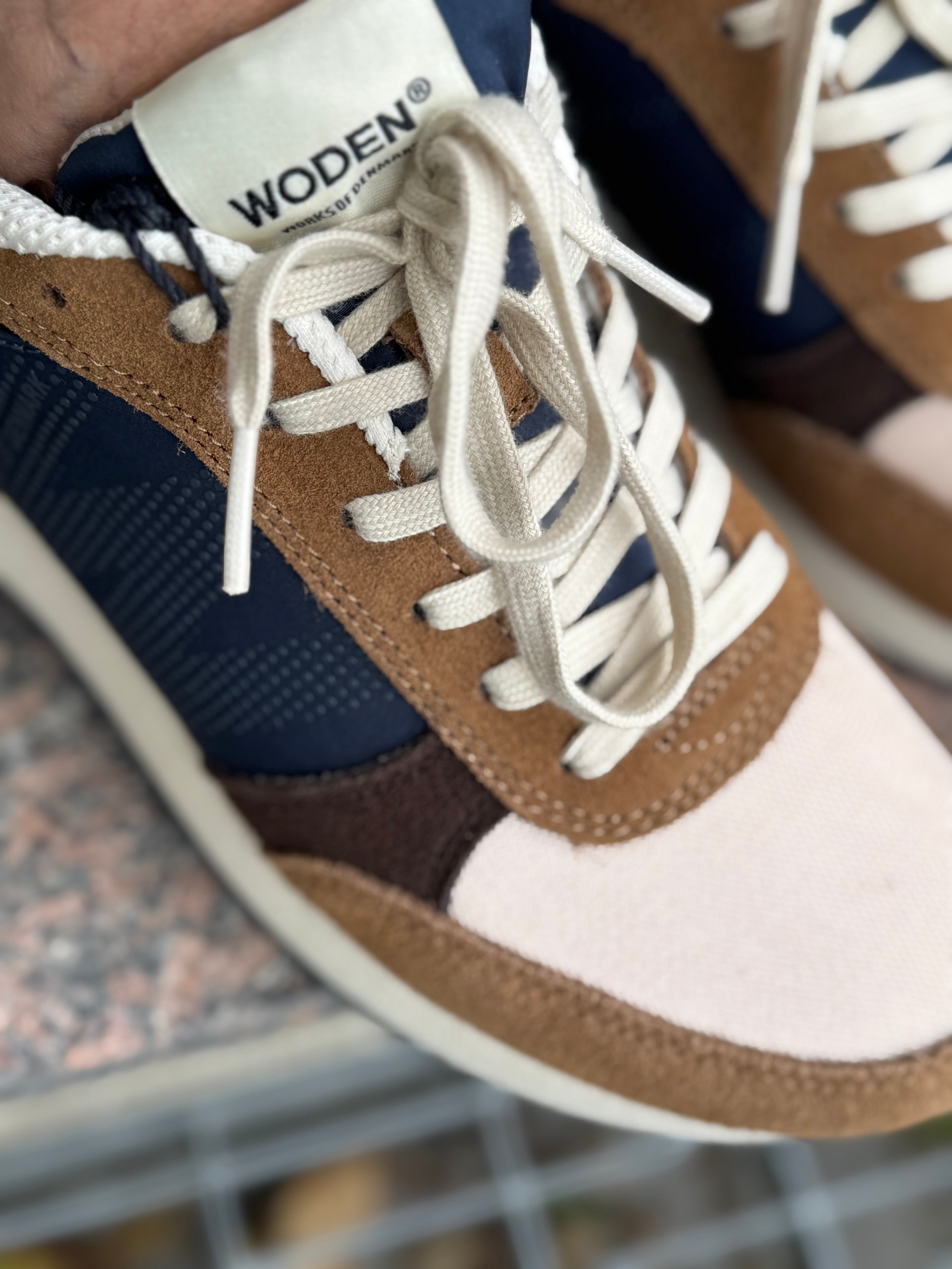 Woden Sneaker - Ronja Sneaker i Caramel Multi