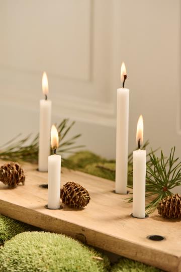 IB Laursen Lysestage - Træbræt Til Kertelys 1,3cm